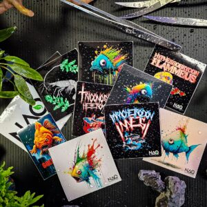 Aquarium Hobby Stickers by NAQ